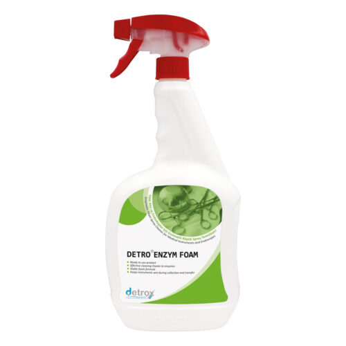 Detro Enzym Foam 1L - Pianka enzymatyczna do mycia wstępnego narzędzi medycznych i endoskopów x 1szt