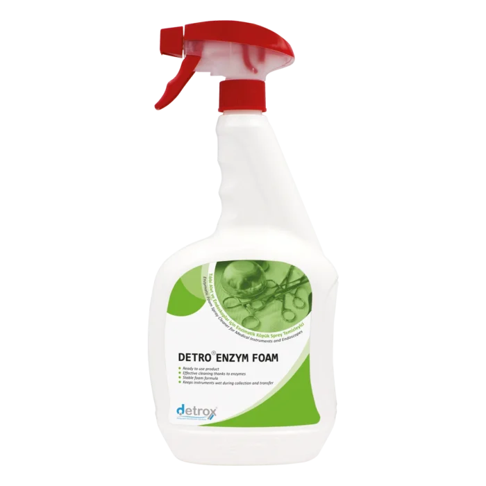 Detro Enzym Foam 1L - Pianka enzymatyczna do mycia wstępnego narzędzi medycznych i endoskopów x 1szt
