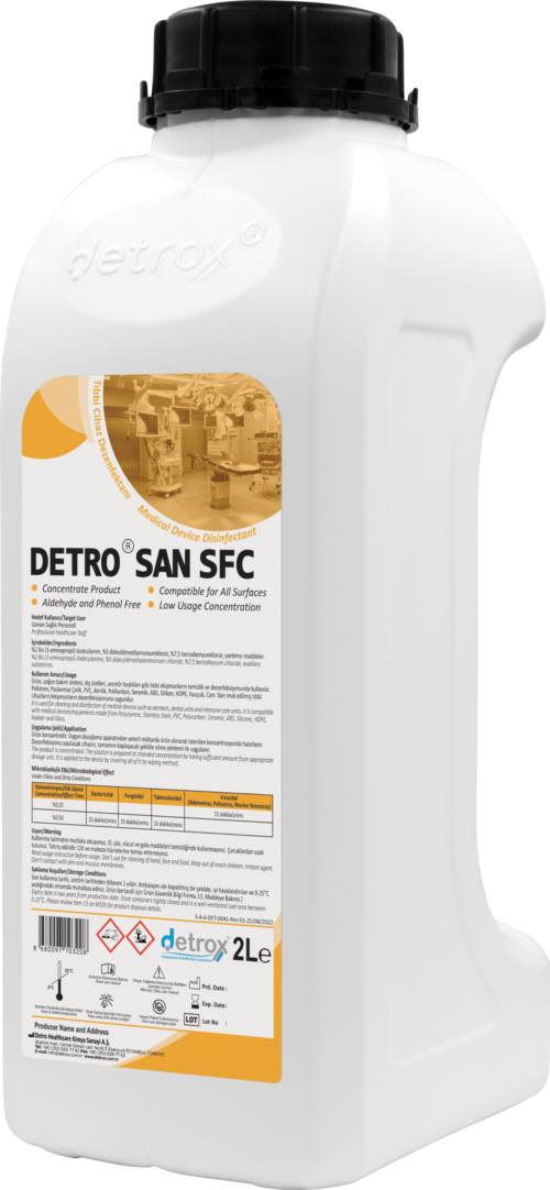 Detrosan SFC 2L - Koncentrat do dezynfekcji i mycia powierzchni wyrobów medycznych x 1 szt