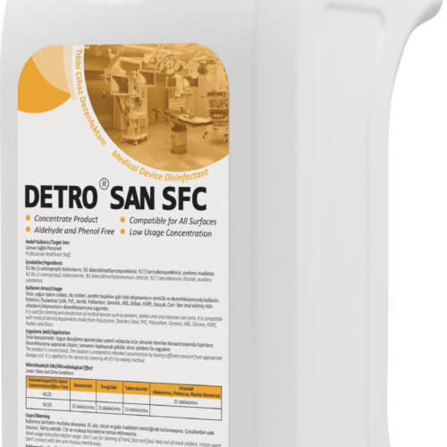 Detrosan SFC 2L - Koncentrat do dezynfekcji i mycia powierzchni wyrobów medycznych x 1 szt