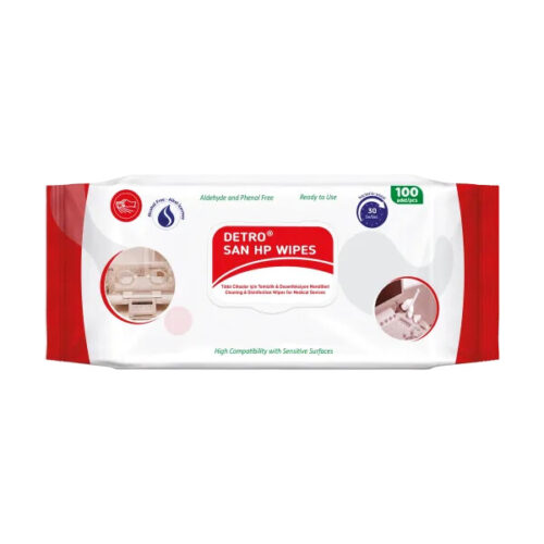 Detrosan HP Wipes - Chusteczki do mycia i dezynfekcji wyrobów medycznych (soft pack) x 100 szt