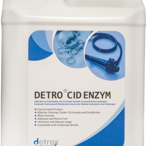 Detrocid Enzym 5L - Enzymatyczny preparat myjąco-dezynfekujący do endoskopów i narzędzi medycznych x 1 szt
