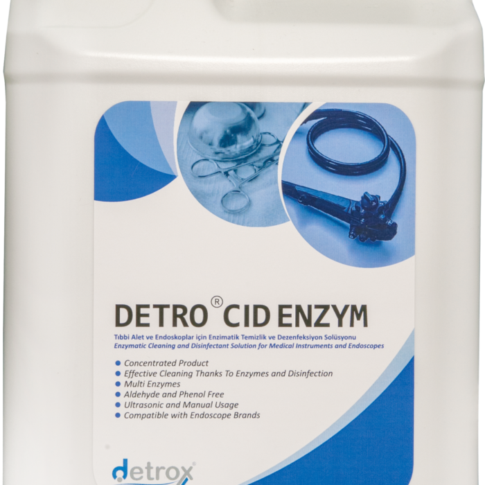 Detrocid Enzym 5L - Enzymatyczny preparat myjąco-dezynfekujący do endoskopów i narzędzi medycznych x 1 szt