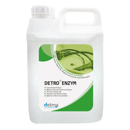 Detro Enzym 5L - Enzymatyczny preparat do mycia endoskopów i narzędzi medycznych x 1 szt