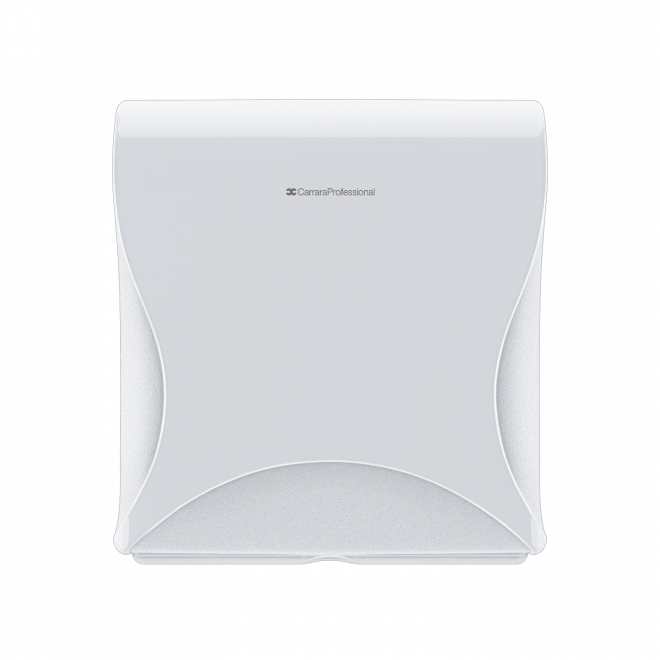 Dozownik do papieru toaletowego mini jumbo biały -BulkySoft x 1 szt