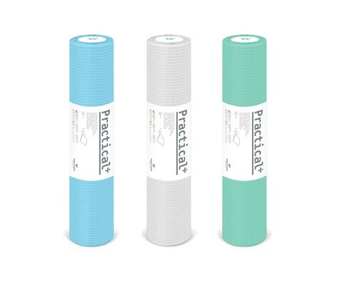 5e300c929f976 Practical Rolls Compilation 800x400 Jednorazowy hig. podkład ochronny 50 cm x 50 m biały rolka Practical + /bibuła+folia/ perf. 50cm