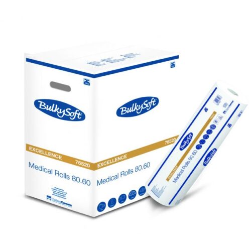76520 New 1 1 Podkład celulozowy 2 warstwowy medyczny Premium 60 cm x 80 m BulkySoft x 1 szt
