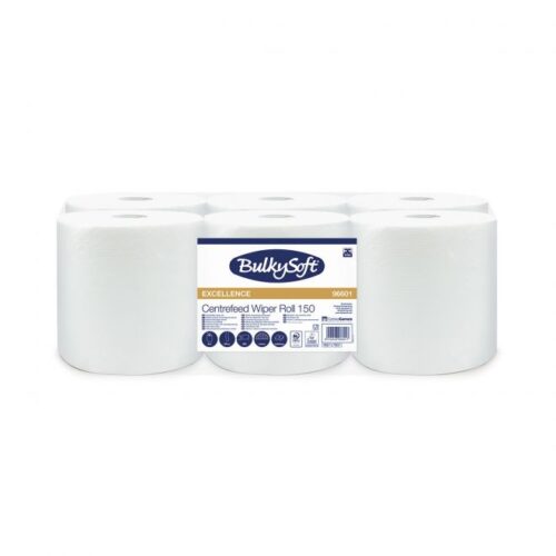 Ręcznik w roli BulkySoft Premimum, CENTRALNE DOZOWANIE  19 cm x 38 cm, 2w x150 m, opakowanie 6 rolek