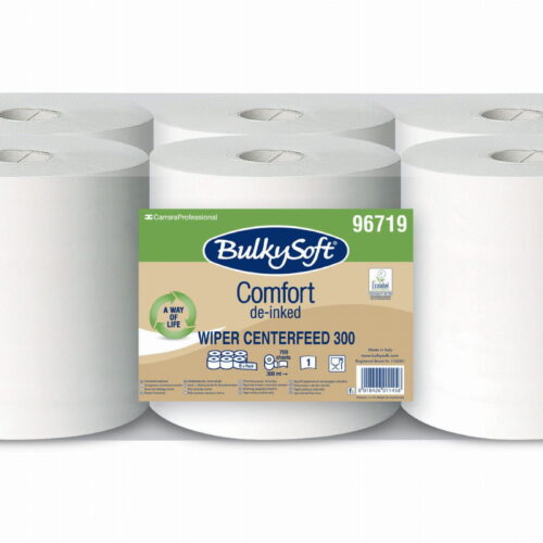 Ręcznik w roli BulkySoft Comfort EKO, 1w dł. 300m opakowanie 6 rolek