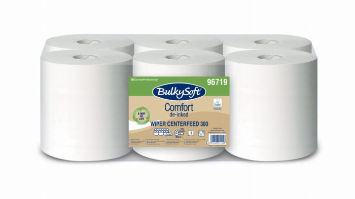 Ręcznik w roli BulkySoft Comfort EKO, 1w dł. 300m opakowanie 6 rolek