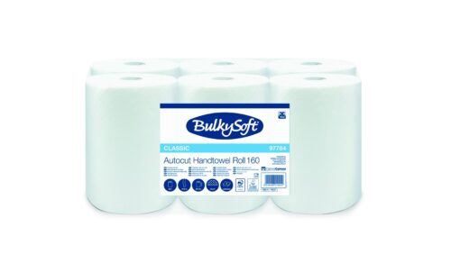 BulkySoft System ręcznik w roli 2w. 160 m. op. 6 szt biały