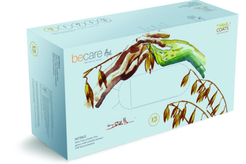BECARE ART XL 180szt REKAWICE ZABIEGOWE NITRYLOWE XL BECARE ART OP.180 szt