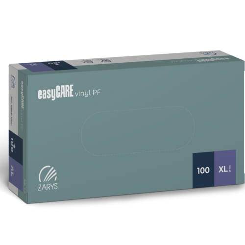 Rękawice easyCARE winylowe Rękawice easyCARE winylowe, bezpudrowe, transparentne rozm. L x 100 szt