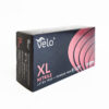 VELO CZARNE XL - 100szt  Rękawice diagnostyczne nitrylowe bezpudrowe op. 100 szt