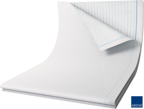 Podkład włókninowy nieprzemakalny rozm. 80 x 210 cm  op. 25 szt.- Abri Bed Light chłonność 650 ml, biały