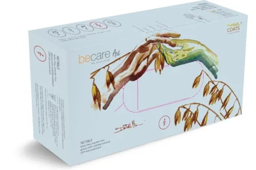 BECARE ART L 200szt REKAWICE ZABIEGOWE NITRYLOWE L BECARE ART OP.200 szt