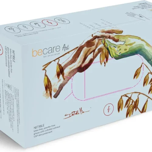 BECARE ART L 200szt REKAWICE ZABIEGOWE NITRYLOWE L BECARE ART OP.200 szt