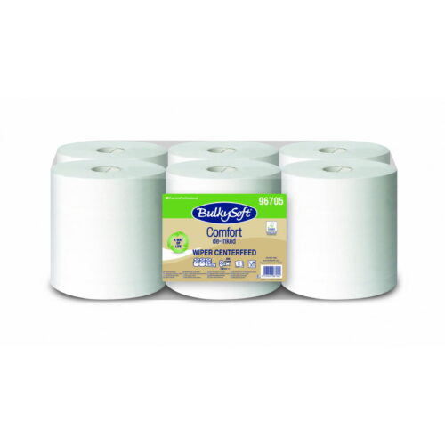 Ręcznik w roli BulkySoft Comfort EKO, CENTRALNE DOZOWANIE 2w dł. 108 m  opakowanie 6 rolek