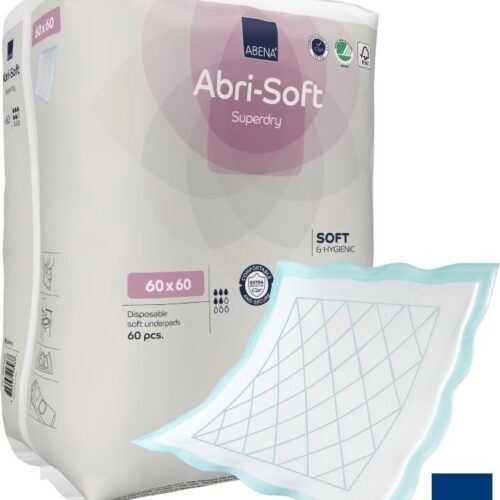 Podkład chłonny 60 cm x 90 cm op. 30 szt Abri Soft SUPERDRY