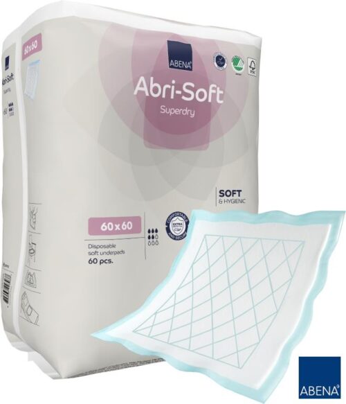 Podkład chłonny 60 cm x 90 cm op. 30 szt Abri Soft SUPERDRY