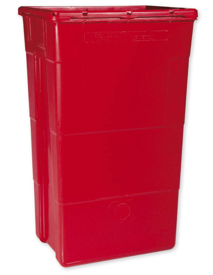 Pojemnik na odpady medyczne poj. 60 l APmedical -czerwonyx 1 szt