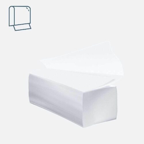 Ręcznik V FOLD Luna Smart, 21x20, Biały, gramatura 2x17, celuloza 2w 3000 szt.
