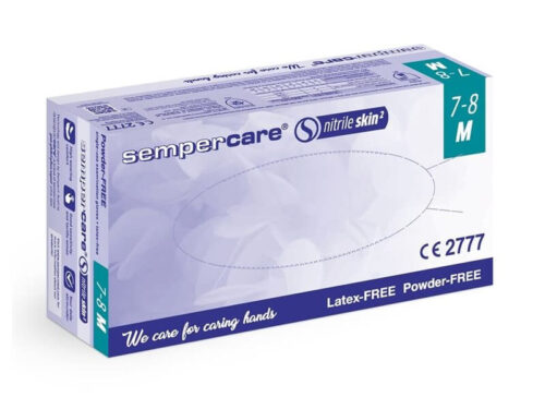 Sempercare Nitrile Skin 2 M - 200szt Rękawice nitrylowe bezpudrowe op. 200 szt