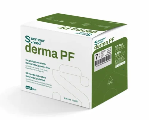 Rękawice chirurgiczne sterylne bezpudrowe Sempermed DERMA PF 6.0 x 1 para