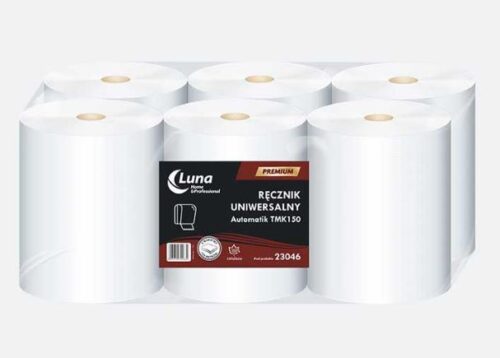 Ręcznik Automatik a'6 TMK150,  wysokość 20,7 cm, celuloza 2w 150m  op. 6 rolek