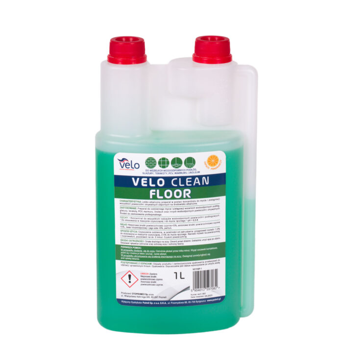 VELO CLEAN FLOOR 1l – koncentrat do mycia i pielęgnacji podłóg x 1 szt