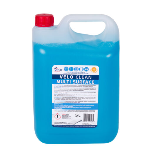 VELO CLEAN MULTI  SURFACE 5l – koncentrat do mycia wszelkich powierzchni zmywalnych x 1 szt