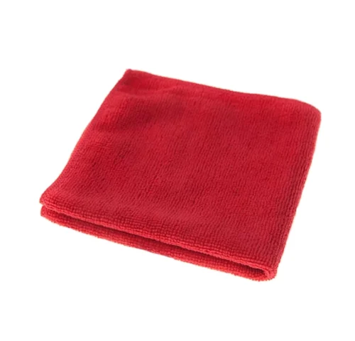 Ściereczka z mikrofazy czerwona 40x40 220 g op. 5 szt