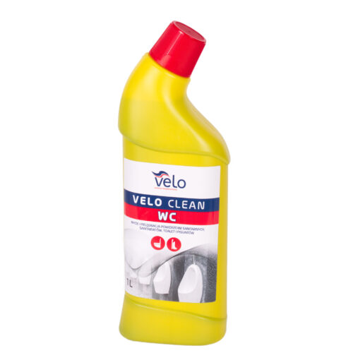 VELO CLEAN WC 1l – żel do mycia i pielęgnacji sanitariatów x 1 szt