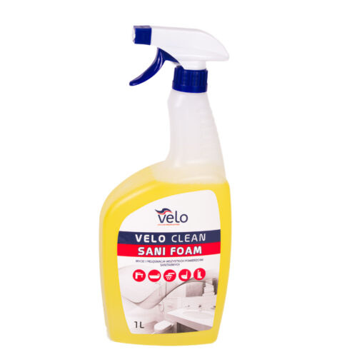 VELO CLEAN SANI FOAM 1l – mycie i pielęgnacja wszystkich powierzchni sanitarnych x 1 szt