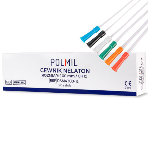 Cewnik Nelaton Polmil Cewnik Nelaton marki Polmil, rozmiar 400 mm / CH 12 x 1 szt