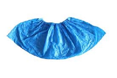 Ochraniacze na obuwie z folii CPE, niebieskie x 100 szt