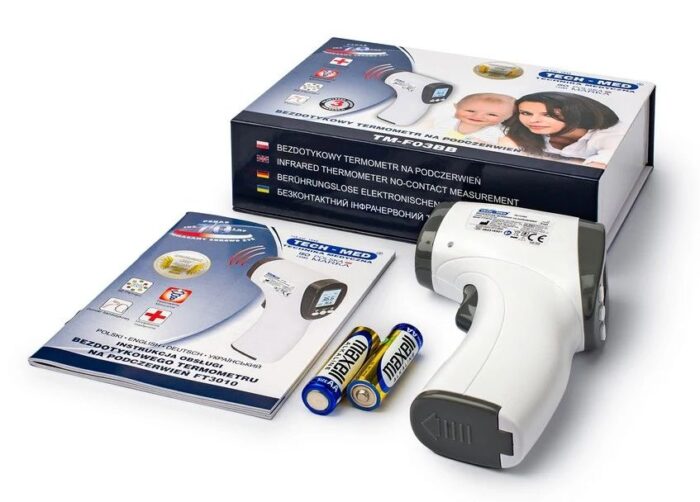 Termometr bezdotykowy elektroniczny na podczerwień  TM-F03BB x 1 szt