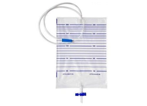 Worek do dobowej zbiórki moczu Polmil  2000 ml op.10 szt.