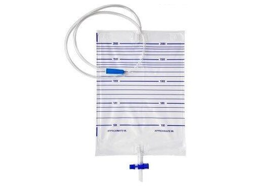 Worek do dobowej zbiórki moczu Polmil  2000 ml op.10 szt.