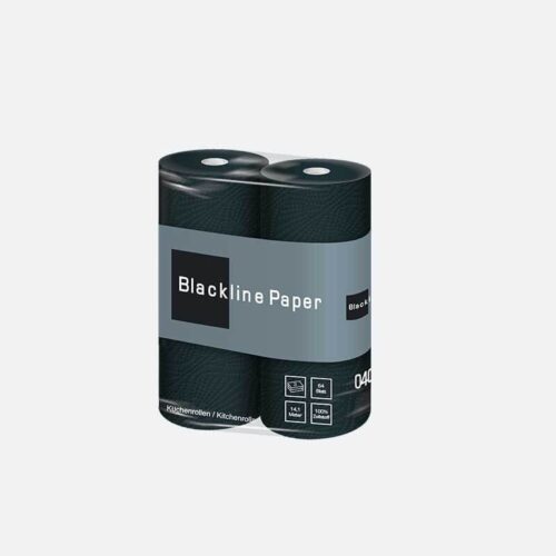 RęczniK Kuchenny Czany 150m Czarny ręcznik kuchenny A'2x16 Blackline celuloza 3 warstwy x 2 rolki