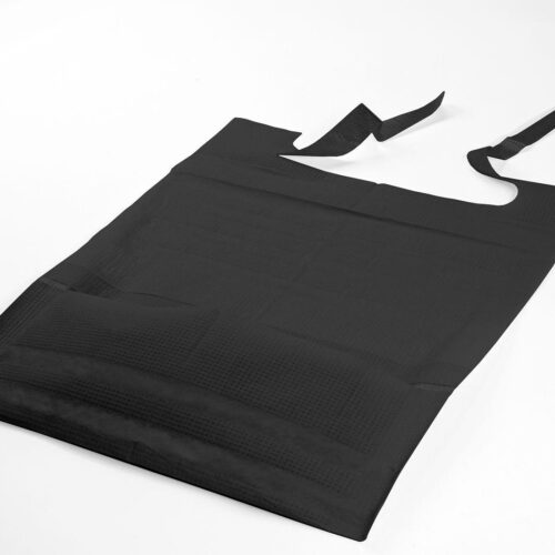 Śliniak Pocket Czarny Wber Śliniaki podfoliowane z kieszenią Czarne Weber Pocket x 50szt