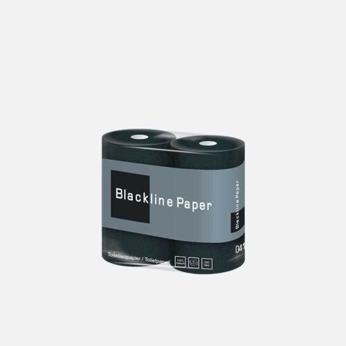 Papier Toaletowy A4x10 Blackline Celuloza Czarna 3w (1) Czarny Papier toaletowy Blackline Premium celuloza 3 warstwy 22mtr x 4 rolki