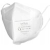 Półmaska filtrująca FFP2 Polskiej Produkcji White pakowana pojedyńczo x 1 szt