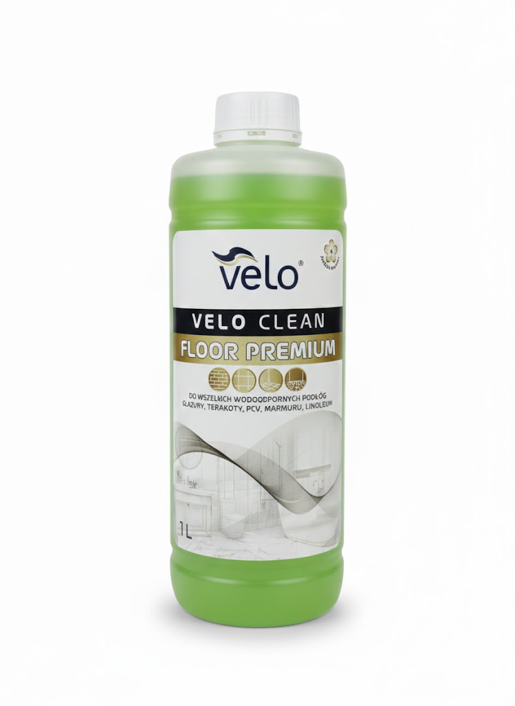 VELO CLEAN FLOOR PREMIUM 1l – koncentrat do mycia i pielęgnacji podłóg x 1 szt