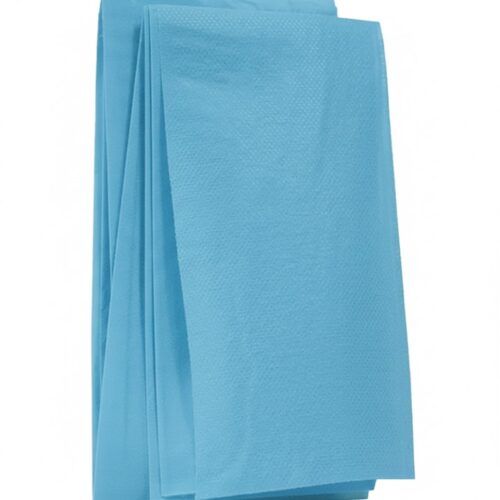 Serweta niejałowa z włókniny 25g/m2 jednorazowego użytku, niebieska 130x210 x 10 szt