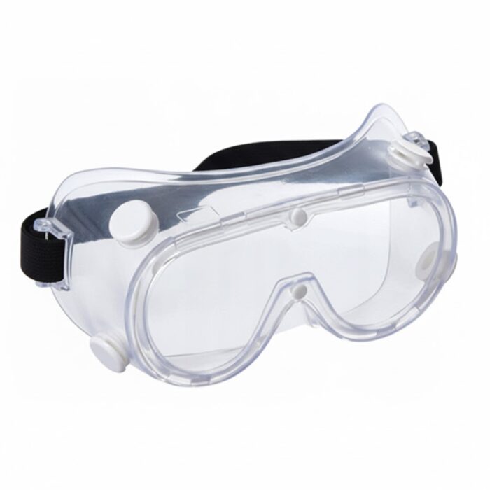 Poliwęglanowe Gogle ochronne z 4 zaworkami antypara  x 1 szt