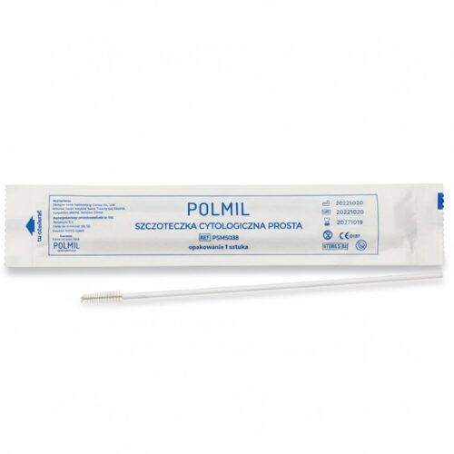 Szczoteczka do wymazów cytologicznych z końcówką prostą " Cytobraszka" sterylna x 100 szt.