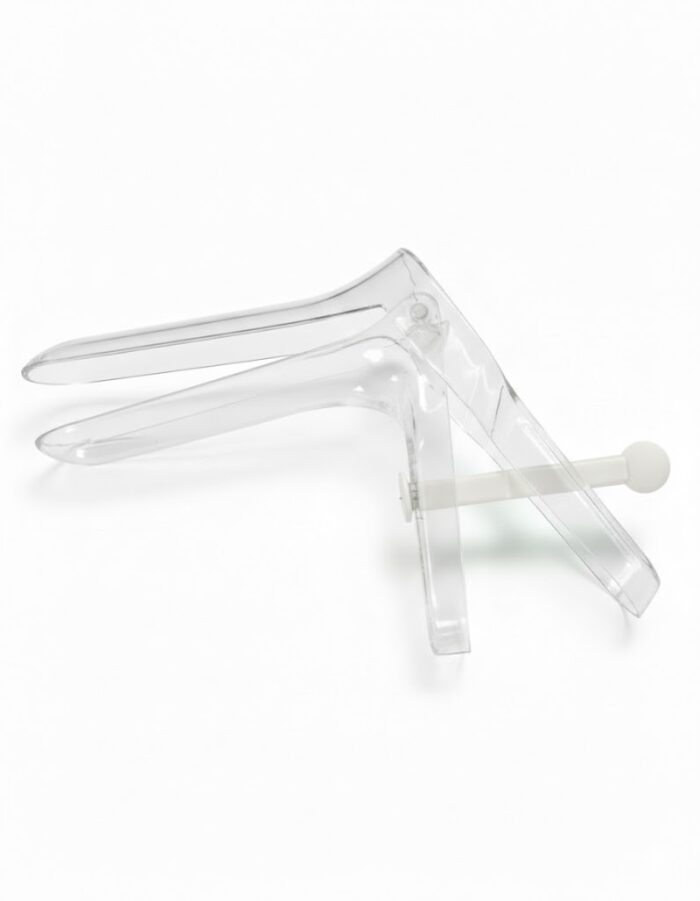 Wziernik ginekologiczny Cusco śruba biała centralna j.u. ST/PSM "XS" <fi 20>  x 100 szt