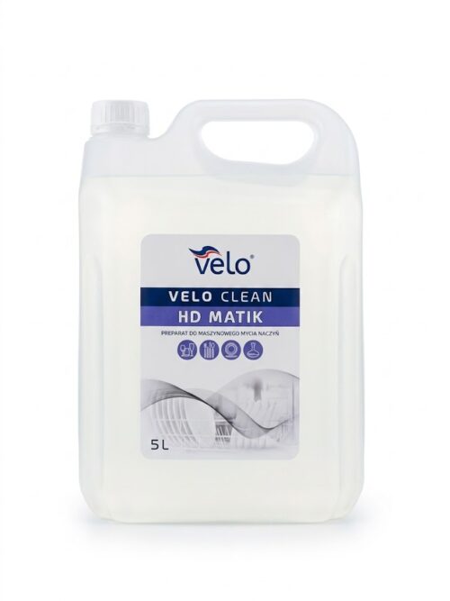 VELO CLEAN HD MATIK 5l - preparat do maszynowego mycia naczyń w płynie x 1 szt