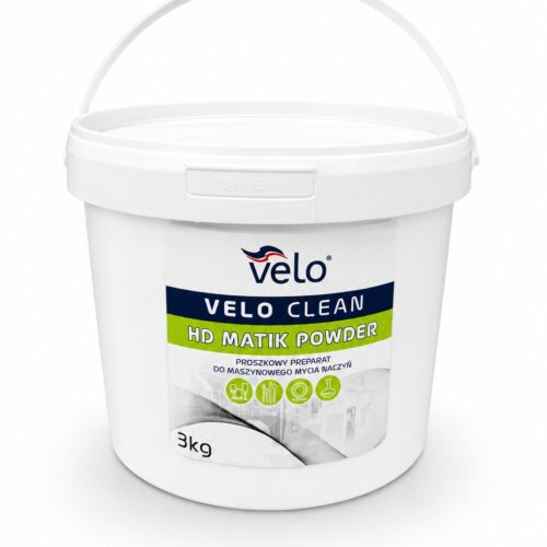 VELO CLEAN HD MATIK POWDER 3kg -  proszkowy preparat do maszynowego mycia naczyń x 1 szt